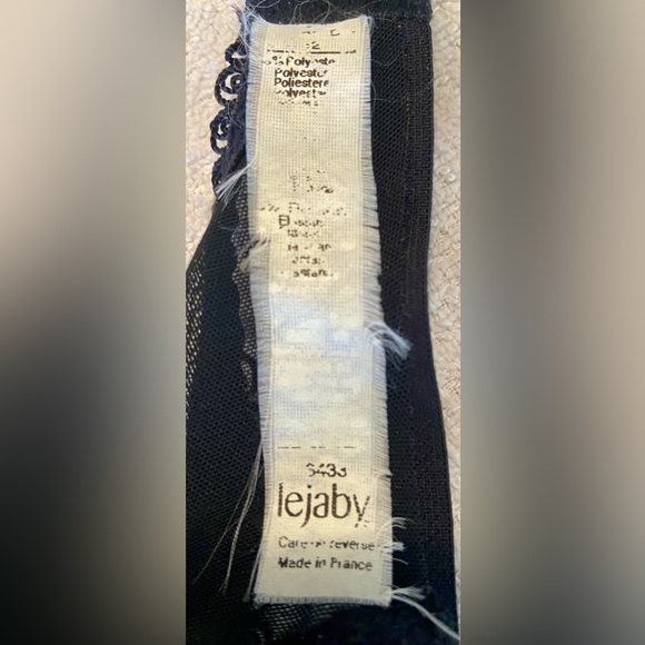 Lejaby 3433 French Embroidered Floral Bra size 32E (32DD) - Picture 9 of 9